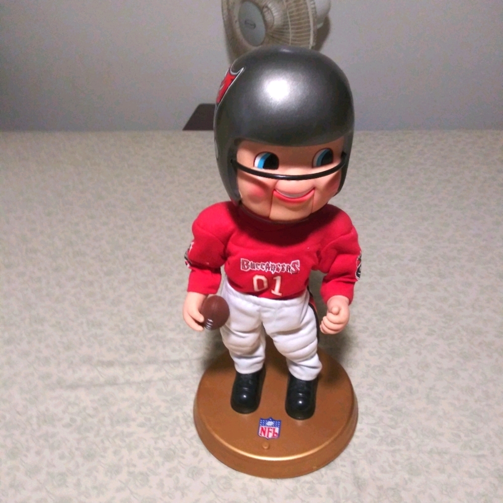 Tampa bay. 17 " doll are u ready for some football